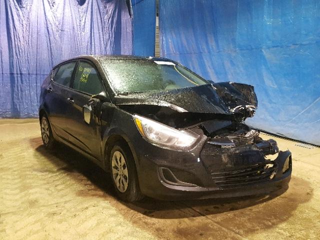 KMHCT5AE1HU358980 - 2017 HYUNDAI ACCENT SE BLACK photo 1