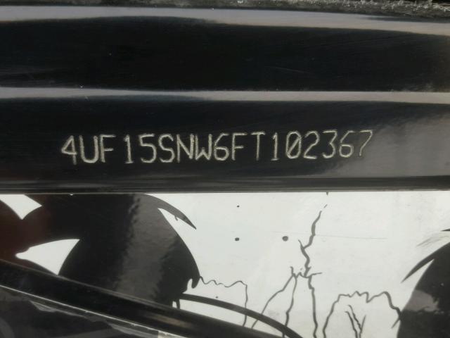 4UF15SNW6FT102367 - 2015 ARTC ZR800 BLACK photo 10