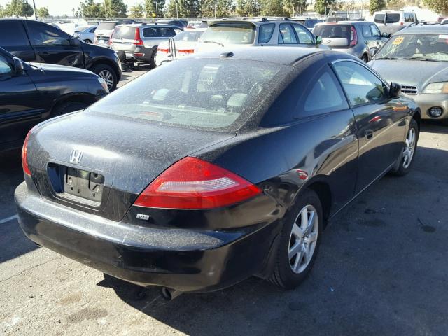 1HGCM82675A008682 - 2005 HONDA ACCORD EX BLACK photo 4