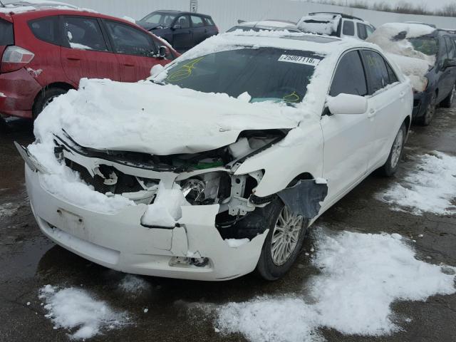 4T4BE46K39R077768 - 2009 TOYOTA CAMRY BASE WHITE photo 2