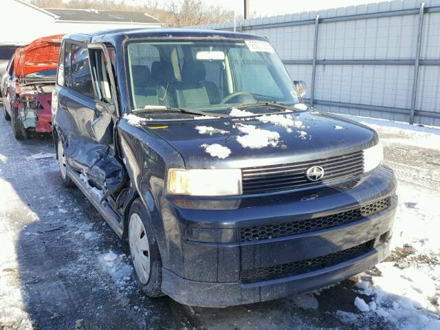 JTLKT324X64108908 - 2006 TOYOTA SCION XB BLACK photo 1