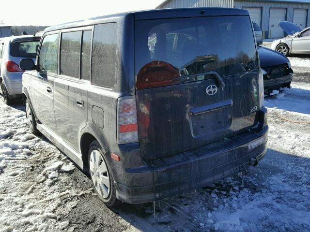 JTLKT324X64108908 - 2006 TOYOTA SCION XB 黑色 照片 3