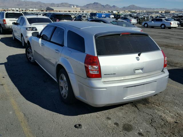 2D4FV47T56H459843 - 2006 DODGE MAGNUM SE SILVER photo 3