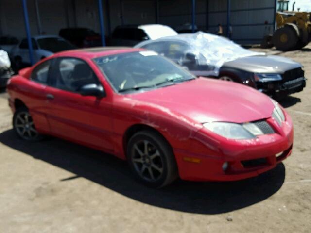 1G2JB12F437201423 - 2003 PONTIAC SUNFIRE RED photo 1