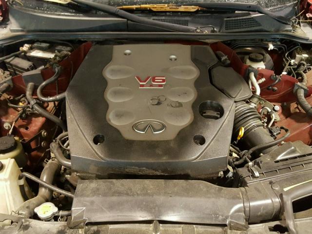 JNKCV54E13M213956 - 2003 INFINITI G35 RED photo 7