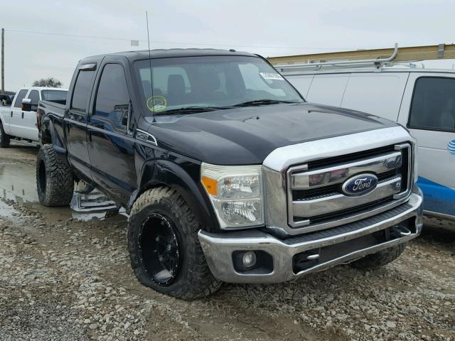 1FT7W2B68BEA05480 - 2011 FORD F250 SUPER BLACK photo 1