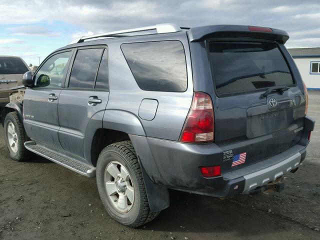 JTEBT17R940029380 - 2004 TOYOTA 4RUNNER LI GRAY photo 3