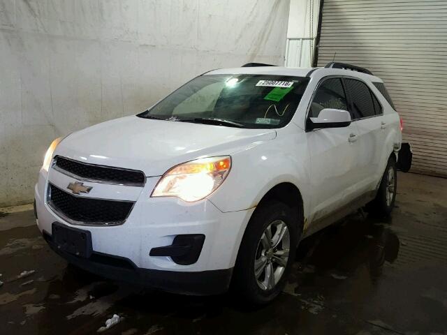 2CNFLEEW4A6209340 - 2010 CHEVROLET EQUINOX LT WHITE photo 2