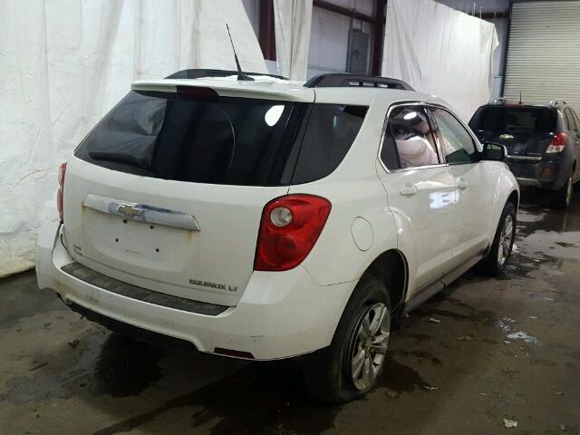 2CNFLEEW4A6209340 - 2010 CHEVROLET EQUINOX LT WHITE photo 4