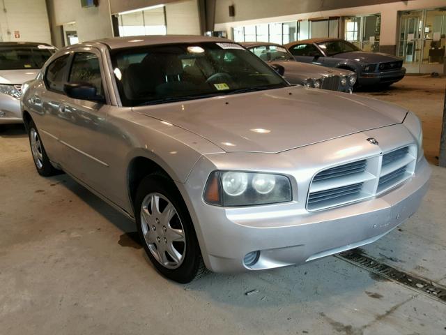 2B3KA43R46H380327 - 2006 DODGE CHARGER SE SILVER photo 1