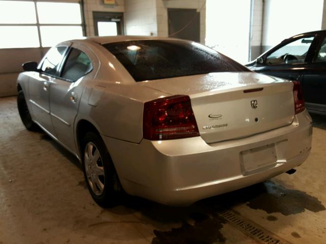 2B3KA43R46H380327 - 2006 DODGE CHARGER SE SILVER photo 3