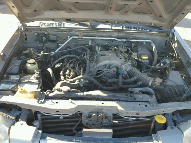 1N6ED27T33C423371 - 2003 NISSAN FRONTIER C GOLD photo 7