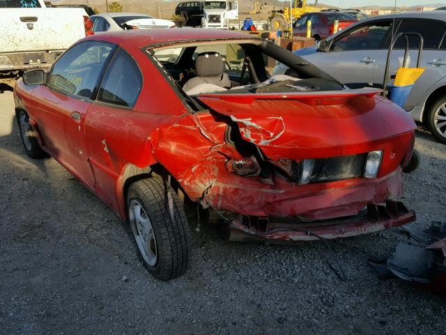 1G2JB12F347330982 - 2004 PONTIAC SUNFIRE RED photo 3