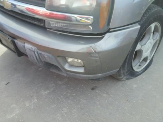 1GNET16S366136566 - 2006 CHEVROLET TRAILBLAZE GRAY photo 9