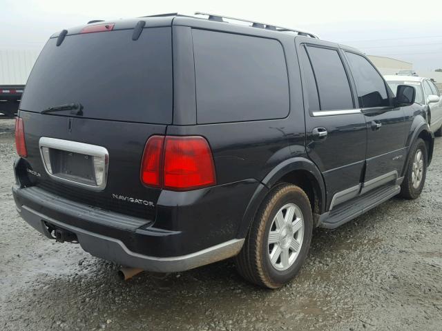 5LMFU27R73LJ07640 - 2003 LINCOLN NAVIGATOR BLACK photo 4