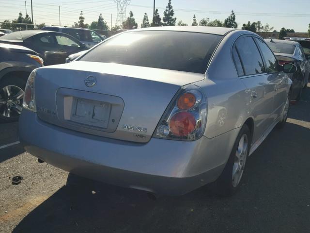 1N4BL11D53C222937 - 2003 NISSAN ALTIMA SE SILVER photo 4