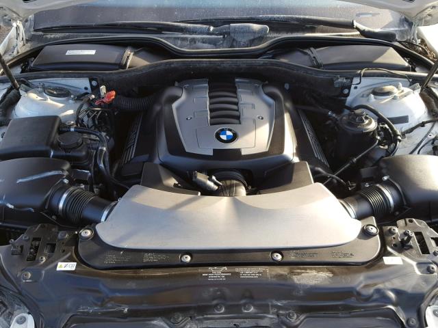 WBAHN83508DT82347 - 2008 BMW 750 LI WHITE photo 7