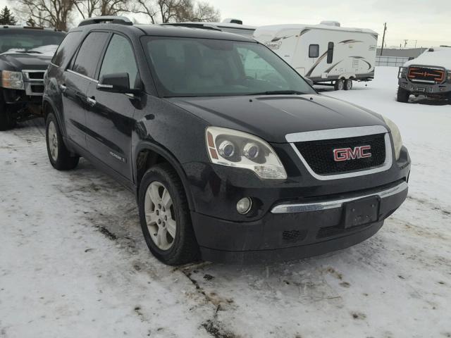 1GKEV33708J129948 - 2008 GMC ACADIA SLT შავი ფოტო 1