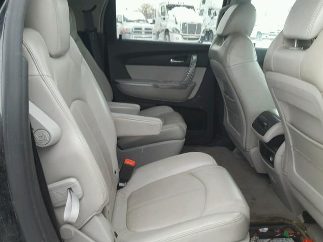 1GKEV33708J129948 - 2008 GMC ACADIA SLT შავი ფოტო 6