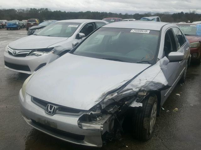 1HGCM56313A145435 - 2003 HONDA ACCORD LX SILVER photo 2