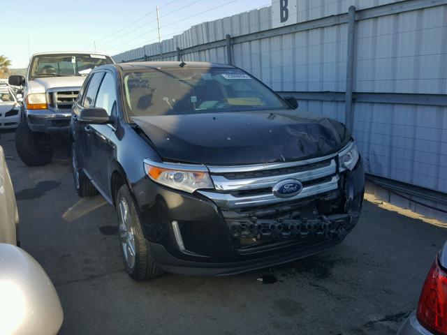 2FMDK4KC8DBB75316 - 2013 FORD EDGE LIMIT BLACK photo 1