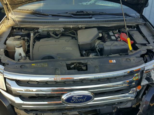 2FMDK4KC8DBB75316 - 2013 FORD EDGE LIMIT BLACK photo 7