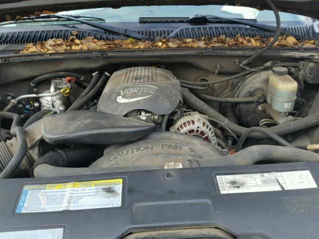 2GTEC19V611313349 - 2001 GMC NEW SIERRA GRAY photo 7