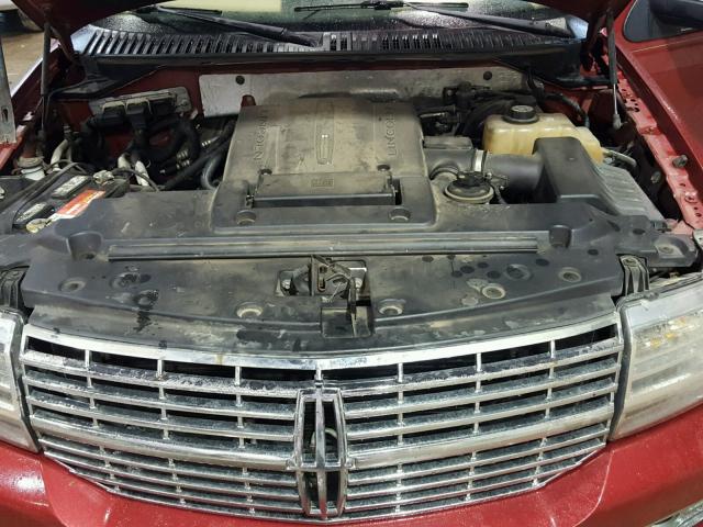 5LMFU27527LJ14661 - 2007 LINCOLN NAVIGATOR MAROON photo 7