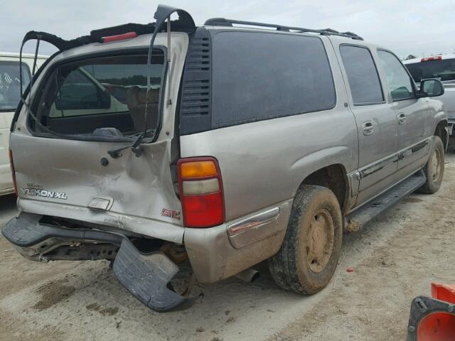 3GKEC16T91G146189 - 2001 GMC YUKON XL C TAN photo 4