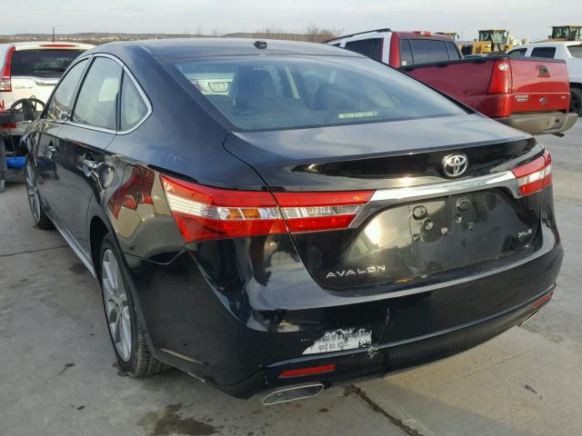 4T1BK1EB2EU094879 - 2014 TOYOTA AVALON BAS BLACK photo 3