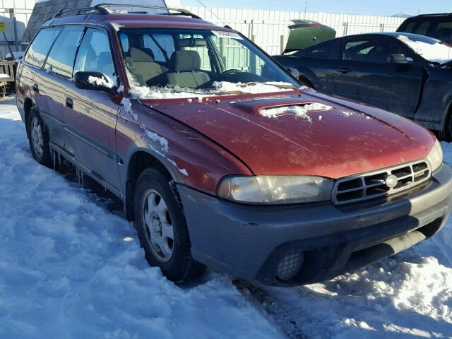 4S3BG6850V7653658 - 1997 SUBARU LEGACY OUT RED photo 1