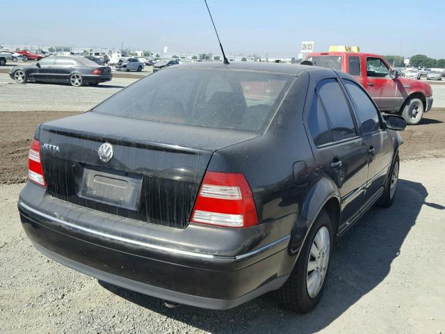 3VWRA69M74M132590 - 2004 VOLKSWAGEN JETTA GL BLACK photo 4