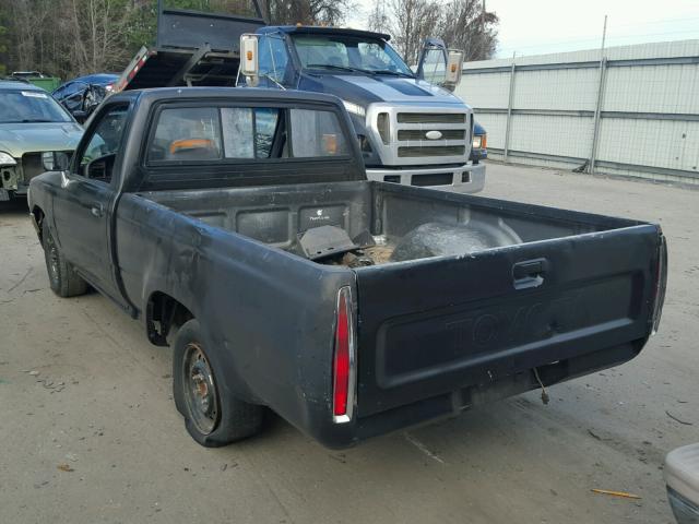 JT4RN81R3K5022259 - 1989 TOYOTA PICKUP 1/2 BLACK photo 3