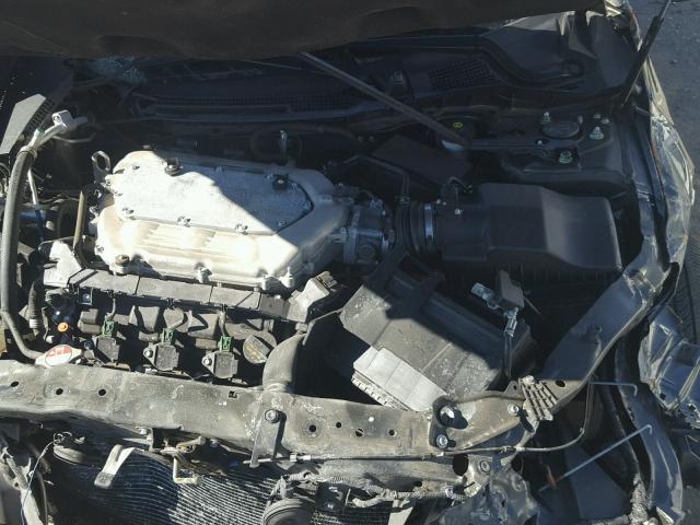 1HGCR3F8XFA004031 - 2015 HONDA ACCORD EXL GRAY photo 7