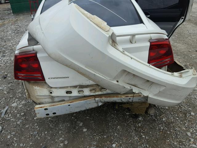 2B3KA43G86H234530 - 2006 DODGE CHARGER SE WHITE photo 9