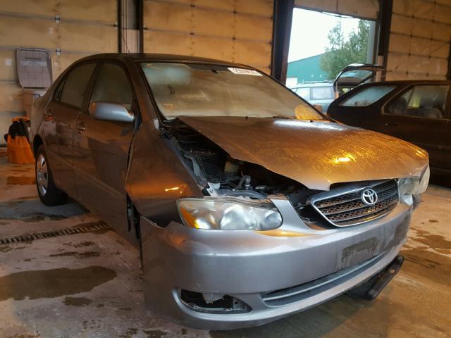 1NXBR30E75Z500096 - 2005 TOYOTA COROLLA CE GRAY photo 1