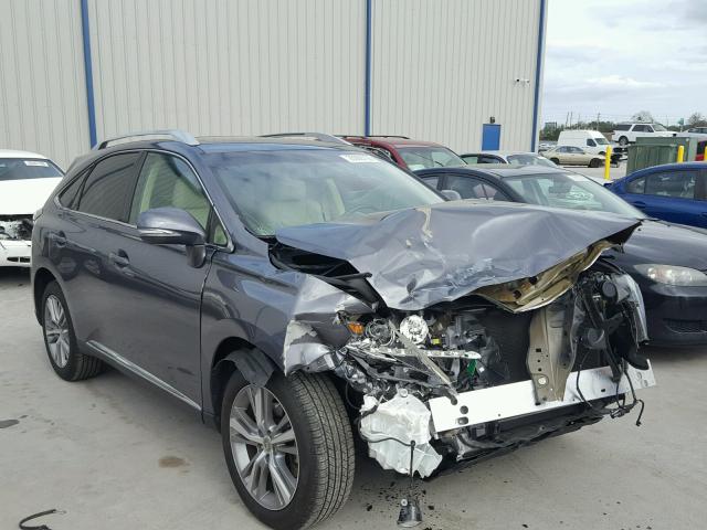 2T2ZK1BA2FC165071 - 2015 LEXUS RX 350 GRAY photo 1