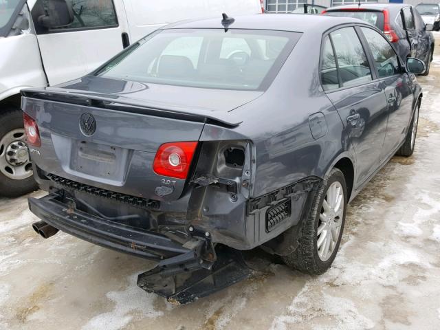 3VWRJ71K58M190333 - 2008 VOLKSWAGEN JETTA WOLF GRAY photo 4