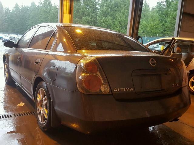 1N4AL11D55C394044 - 2005 NISSAN ALTIMA S GRAY photo 3