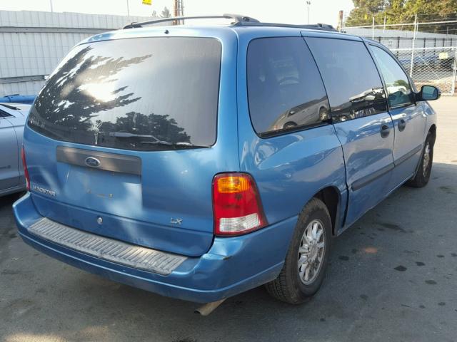 2FMZA51433BB91012 - 2003 FORD WINDSTAR L BLUE photo 4