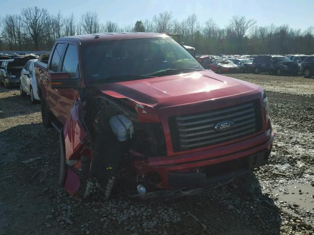 1FTFW1ET5BKE13380 - 2011 FORD F150 SUPER RED photo 1