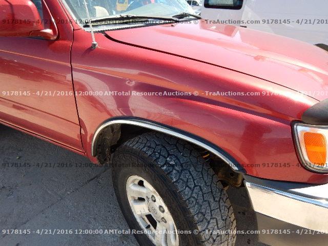 JT3HN86R7X0198499 - 1999 TOYOTA 4RUNNER SR RED photo 13