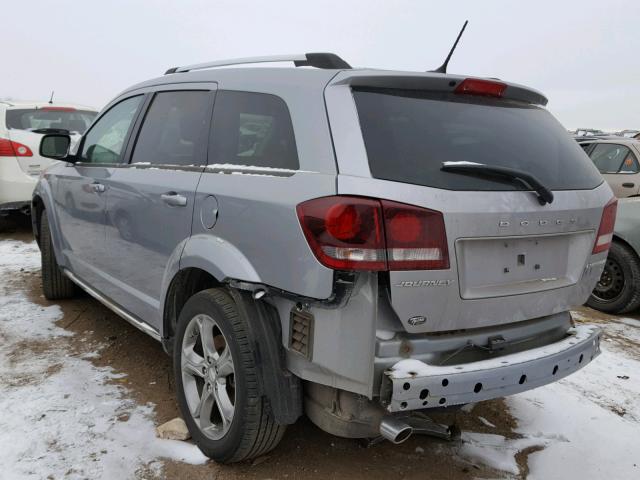 3C4PDCGG0GT158813 - 2016 DODGE JOURNEY CR GRAY photo 3