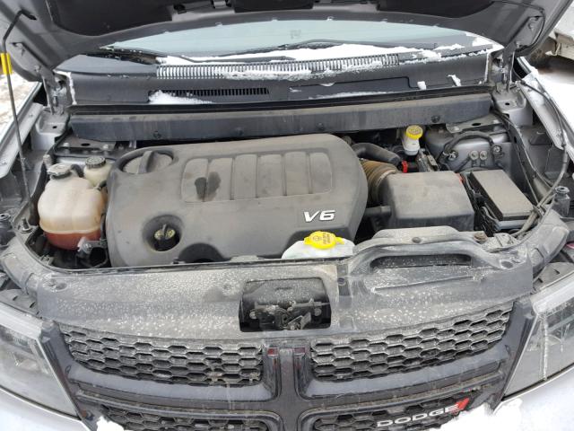 3C4PDCGG0GT158813 - 2016 DODGE JOURNEY CR GRAY photo 7