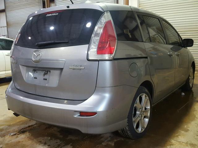 JM1CR2W31A0360931 - 2010 MAZDA 5 GRAY photo 4