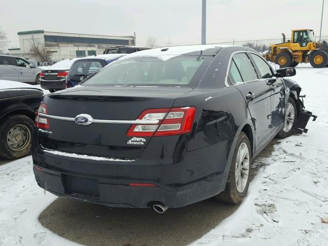 1FAHP2E88FG165048 - 2015 FORD TAURUS SEL BLACK photo 4