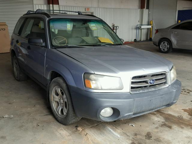 JF1SG63654H759909 - 2004 SUBARU FORESTER 2 SILVER photo 1