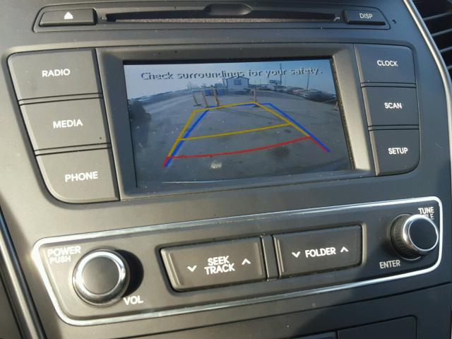 5NMZT3LBXJH059703 - 2018 HYUNDAI SANTA FE S Boz foto 9