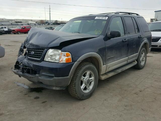 1FMZU73E82ZA02570 - 2002 FORD EXPLORER X BLUE photo 2