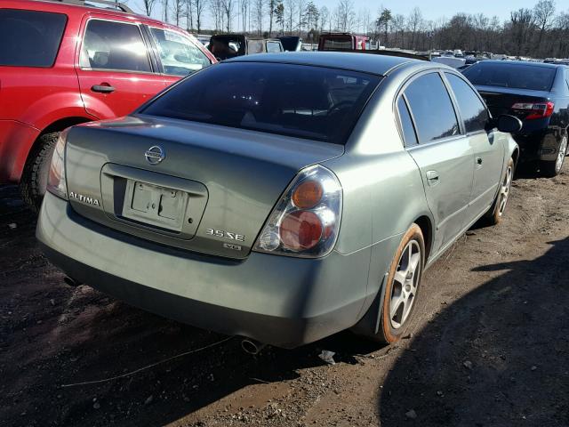 1N4BL11D64C119351 - 2004 NISSAN ALTIMA SE GREEN photo 4